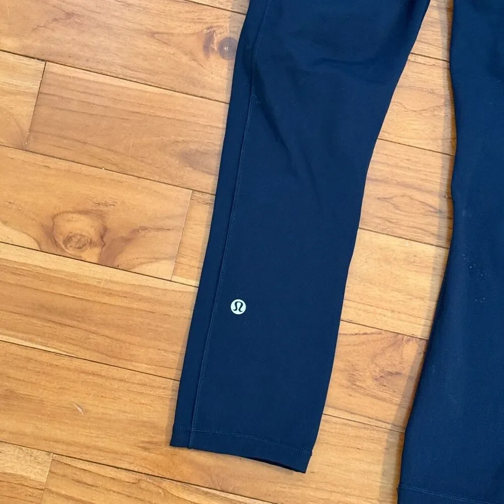 Women Lululemon Speed Up Crop Leggings High Rise 21